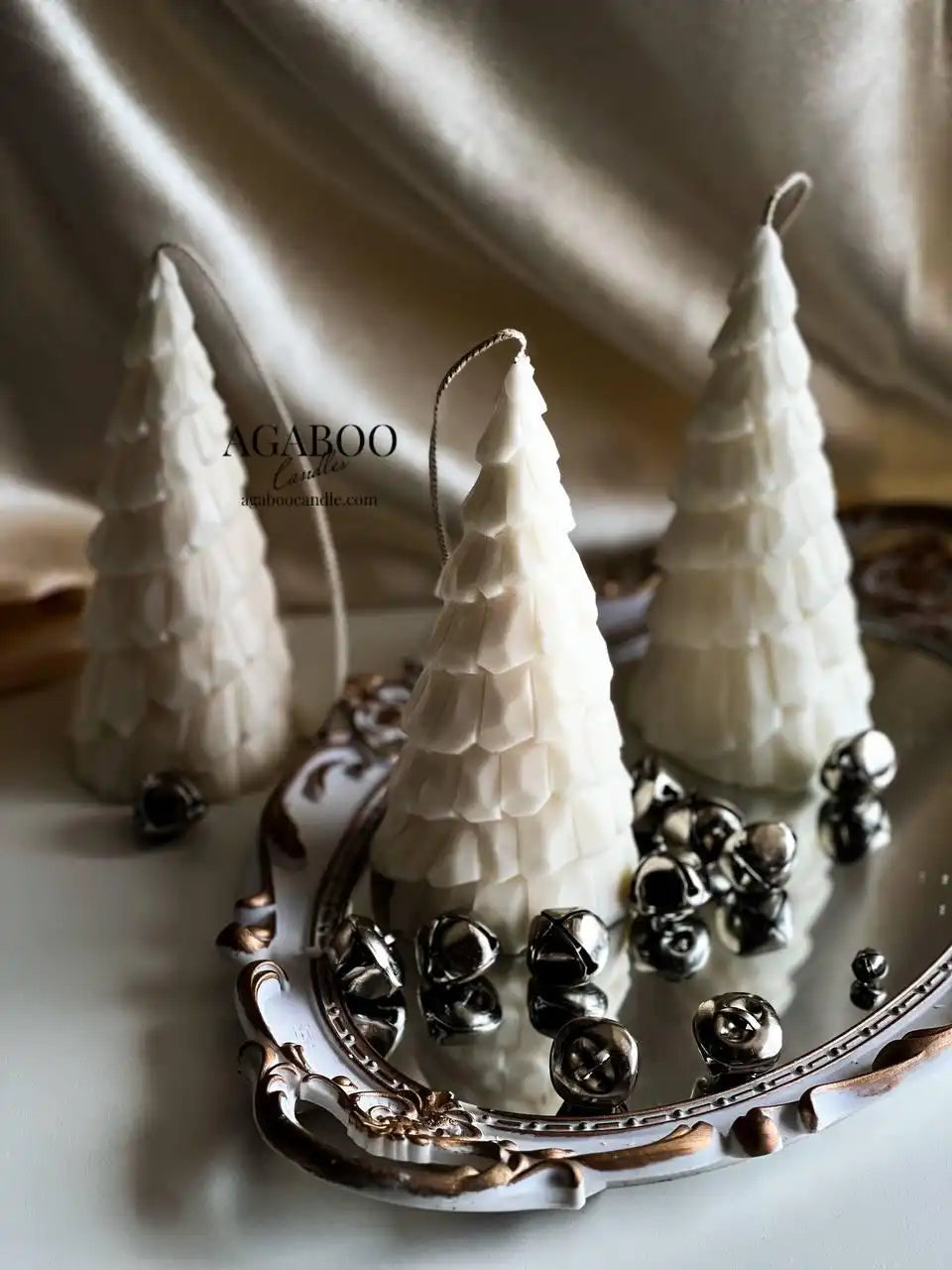 Christmas Tree Candle 7x3 inches