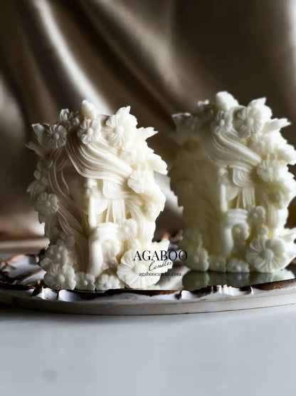 Flower Goddess Candle 6x4 inches