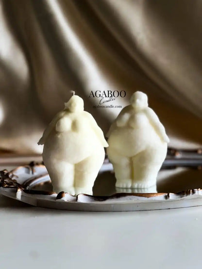 Sensual Woman Candle 4x2.5 inches