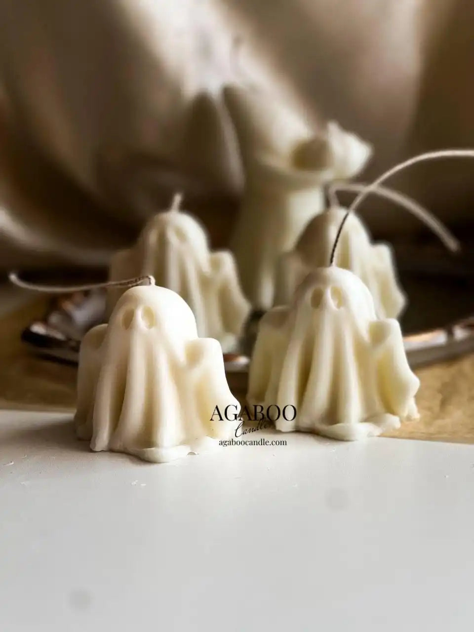 Ghost I Candle  2.75x3 inches