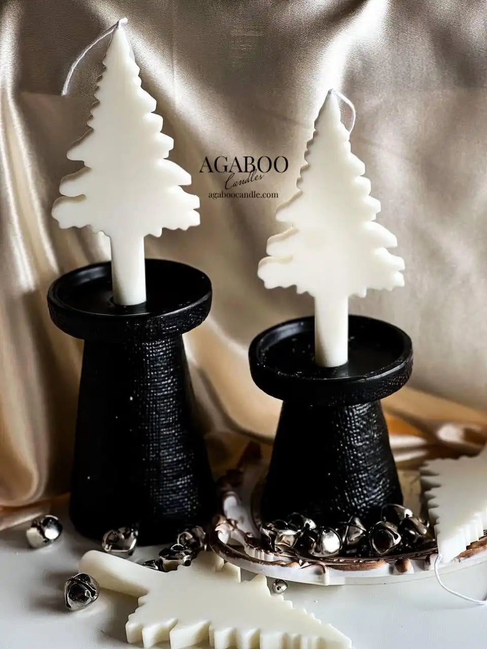 Taper Christmas Tree Candle 7.9x4.2 inches
