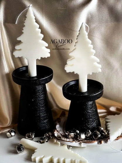 Taper Christmas Tree Candle 7.9x4.2 inches