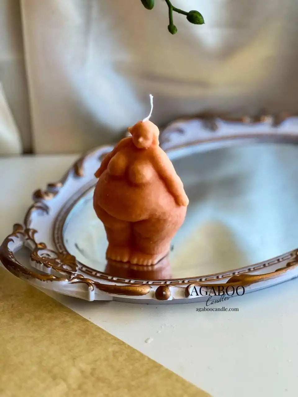 Sensual Woman Candle 4x2.5 inches