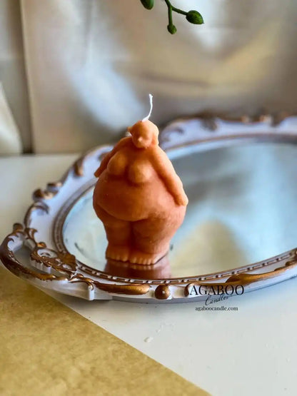 Sensual Woman Candle 4x2.5 inches