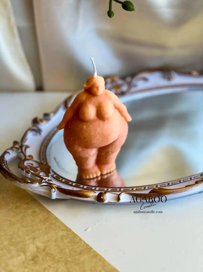 Sensual Woman Candle 4x2.5 inches