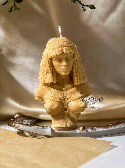 Artistic Lady Candle: 6x4 inches