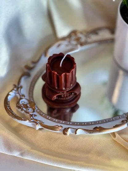 Greek Column Candle 3x2.5 inches