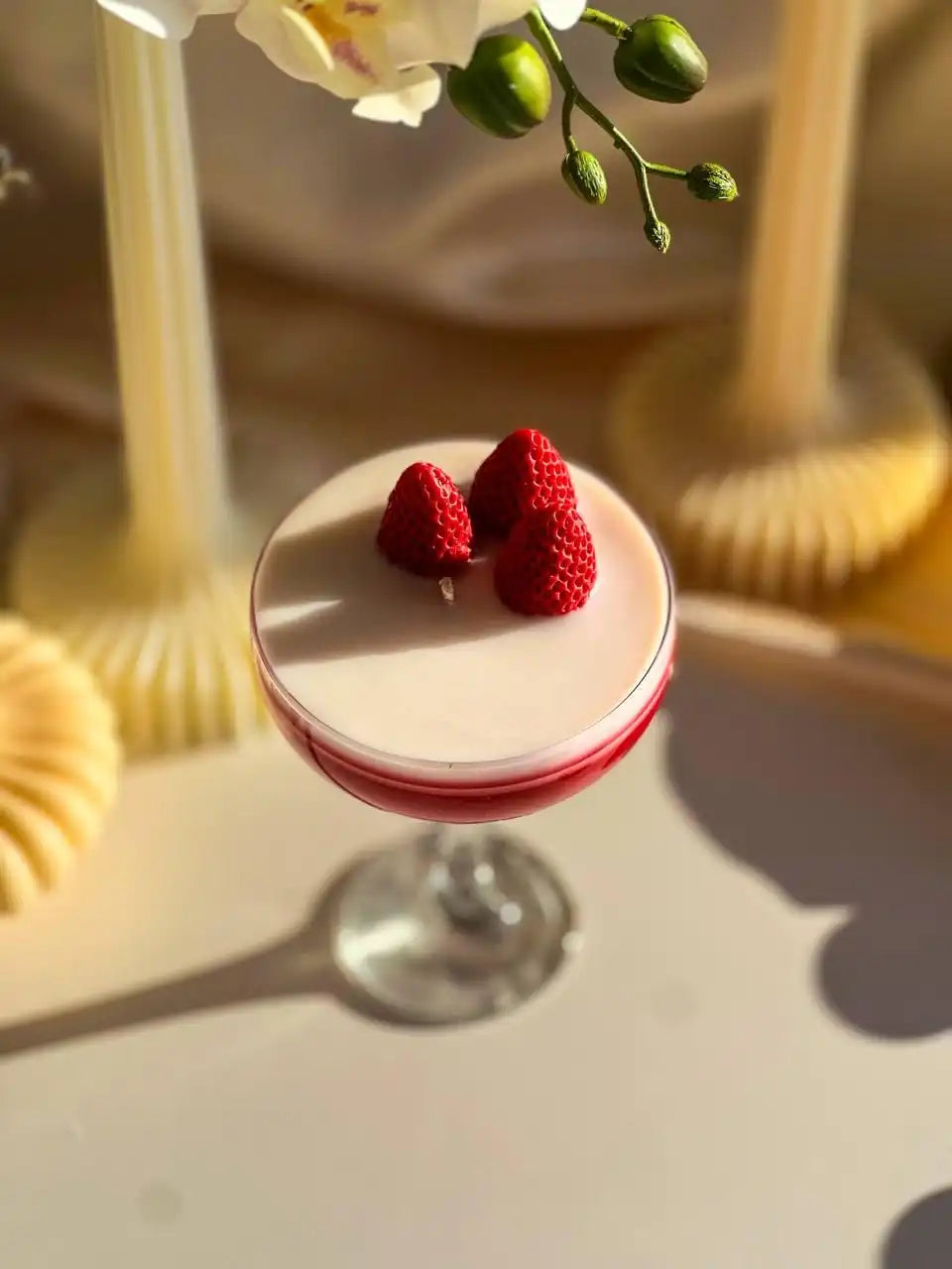 Tropical Cocktail Candles 5.5x3.5 inches