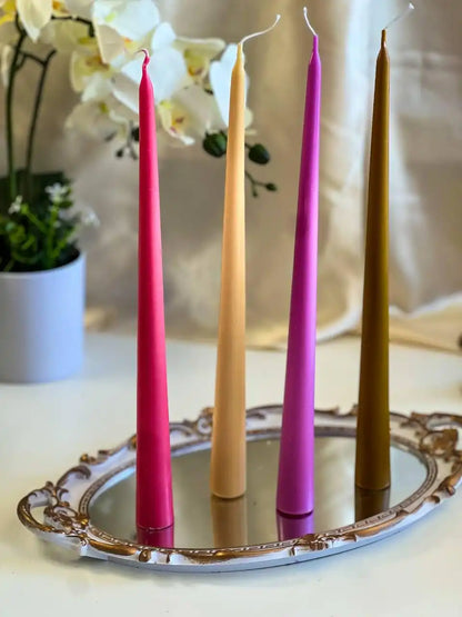 Tall Taper Candle 13.5x1.25 inches