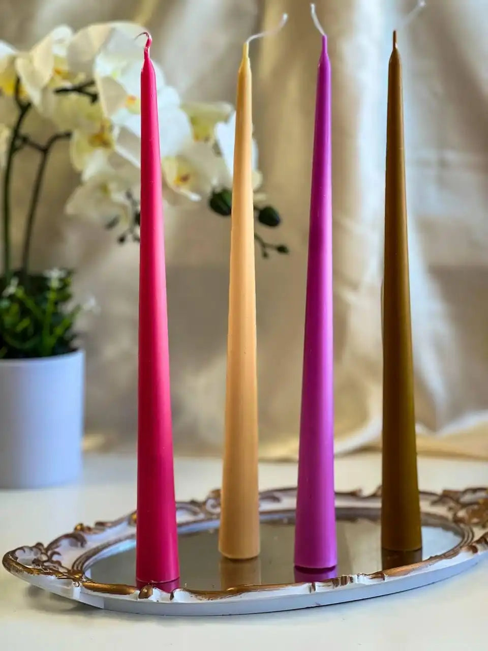 Tall Taper Candle 13.5x1.25 inches