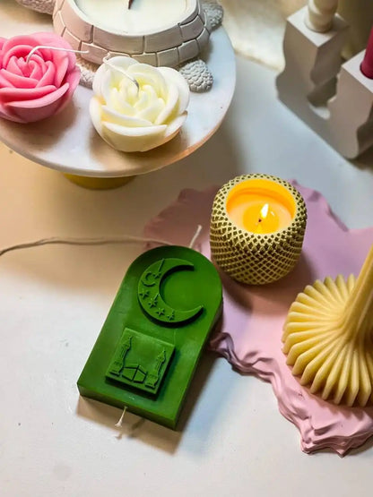 Ramadan Decor Candle 5x3 inches