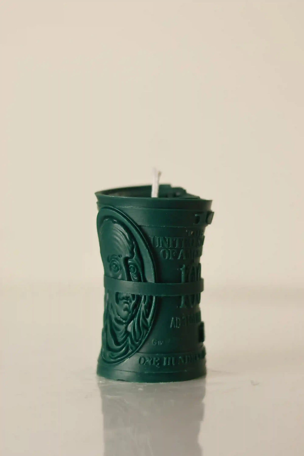 Money Lover's Banknote Candle 3.25x2 inches