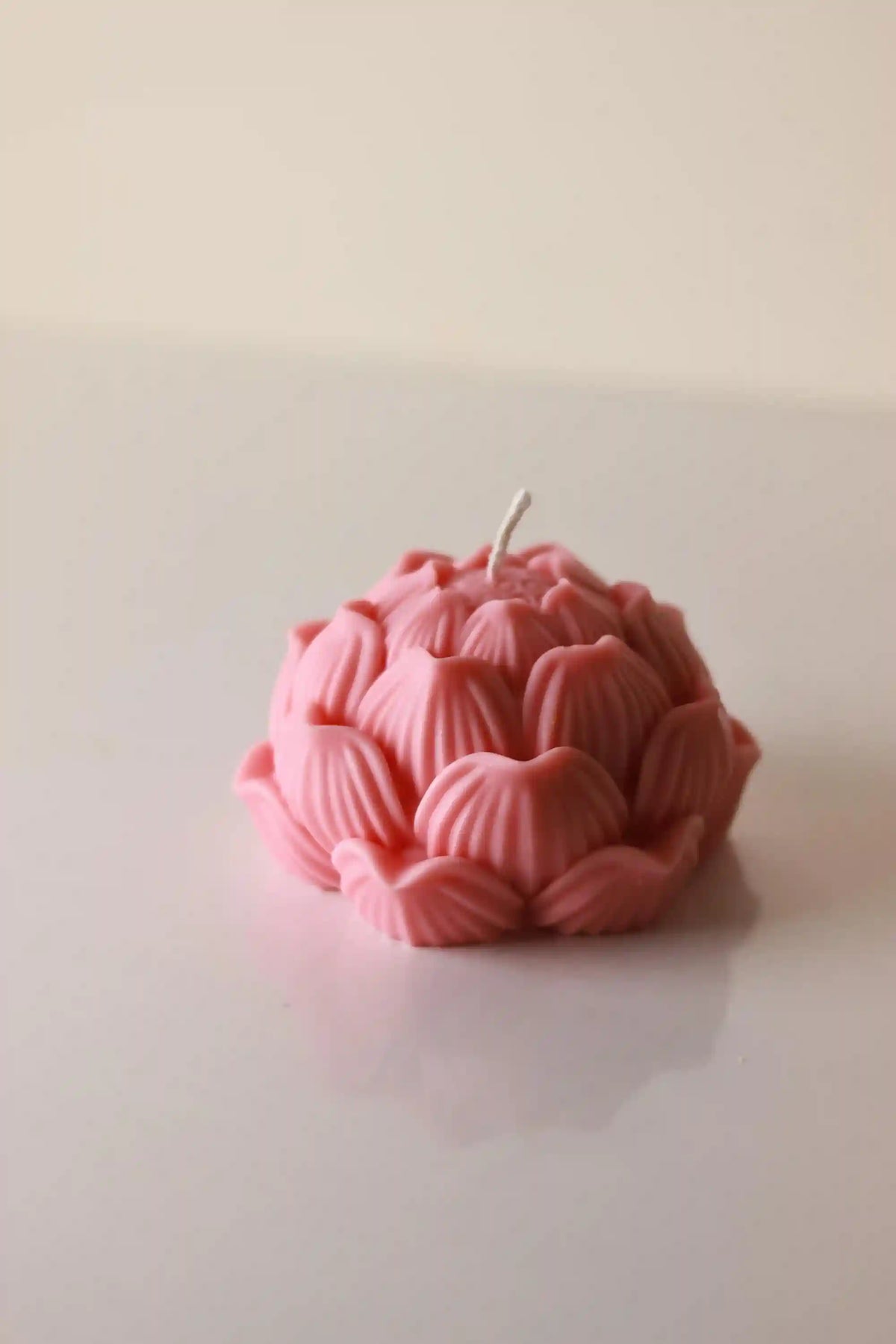 Lotus Blossom Candle 3x4.5 inches