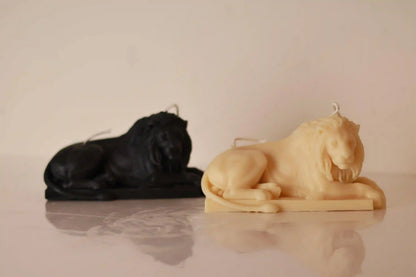 Medium Lion Candle 3x5.5 inches