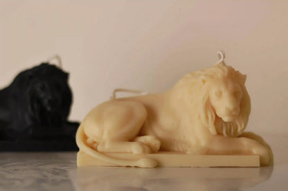 Medium Lion Candle 3x5.5 inches