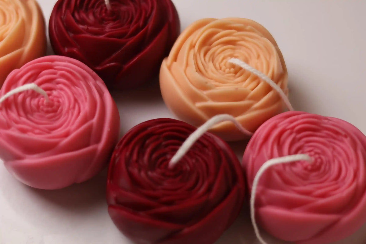 Flower Candle 2x3 inches