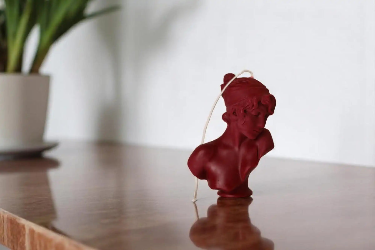 Elegant Lady Candle 5.5x4 inches