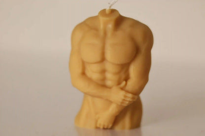 Male Figure Candle 3.5x2.5 inches