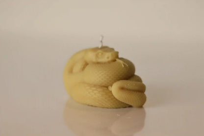 Tiny Snake Candle 1.5x3 inches
