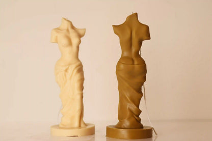 Greek Goddess Candle 8x2.5 inches