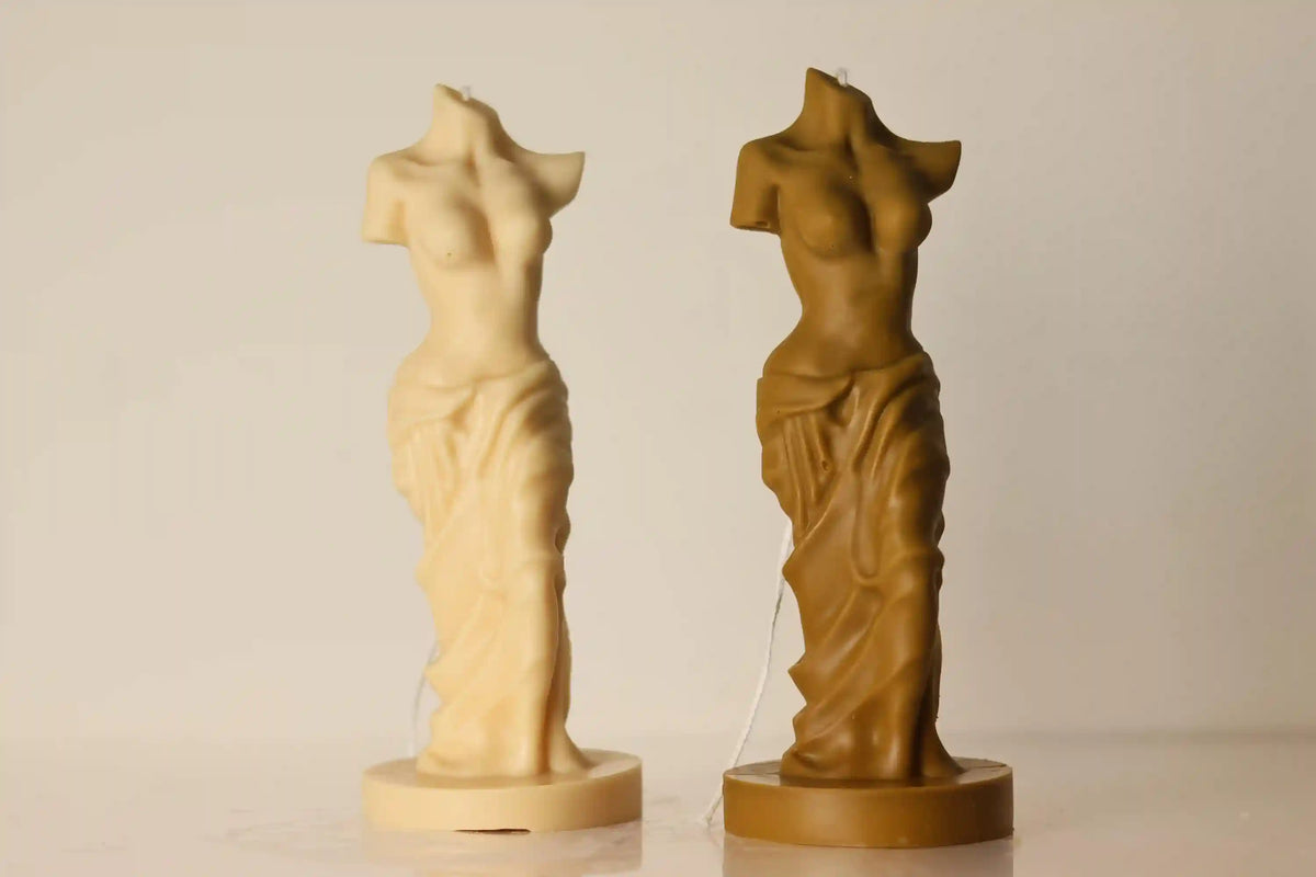 Greek Goddess Candle 8x2.5 inches