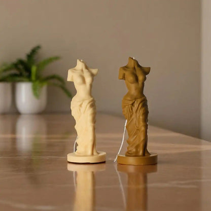 Greek Goddess Candle 8x2.5 inches