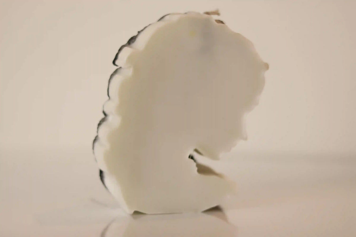 Marble Medusa Candle 6x6 inches
