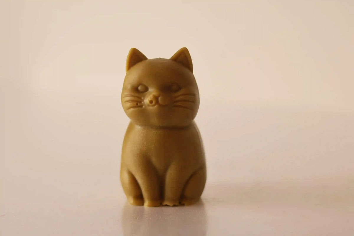 Small Cat Candle 3.25x1.75 inches