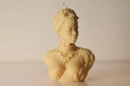 Afro Lady Candle 6.5x4.5 inches
