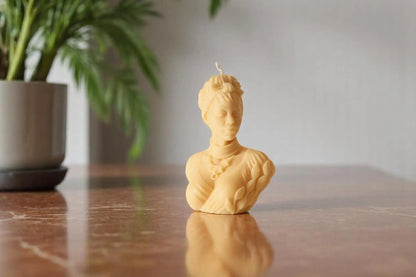 Afro Lady Candle 6.5x4.5 inches