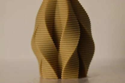 Ribbed Spiral Candle 5x3.5 inches