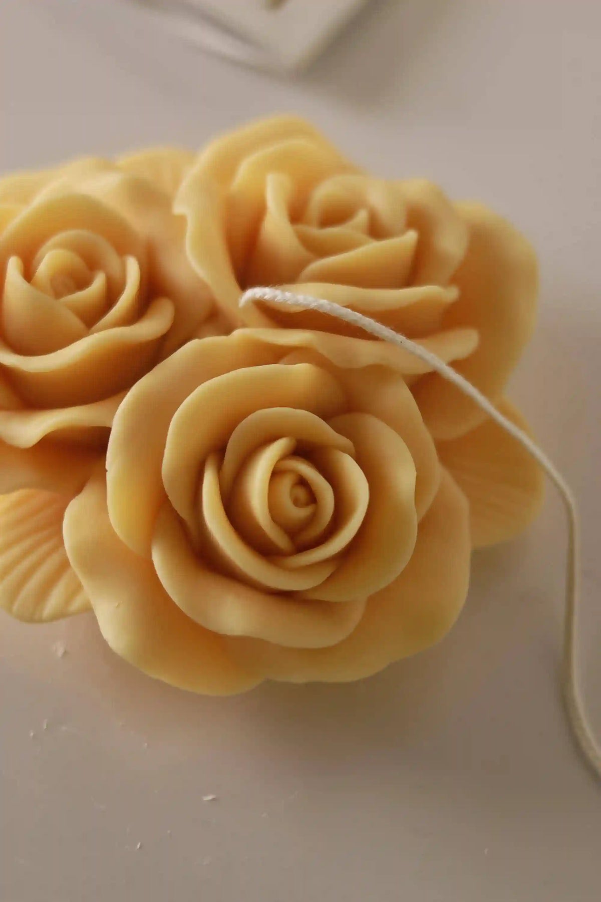 Trio Rose Candle 2x5.5 inches