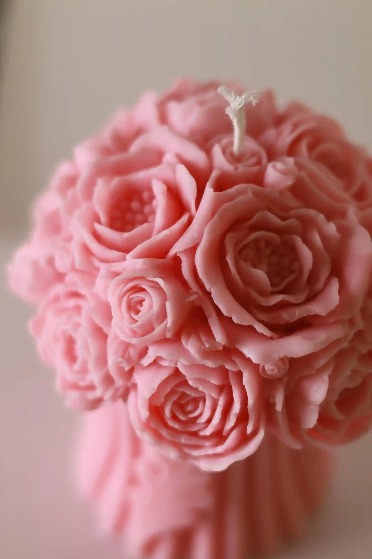 Peony Bouquet Candle 5.5x4 inches