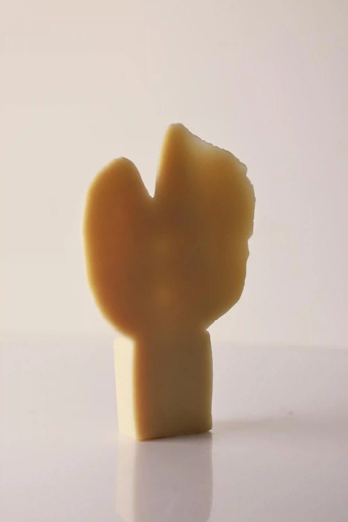 Abstract Face Candle 7x4 inches