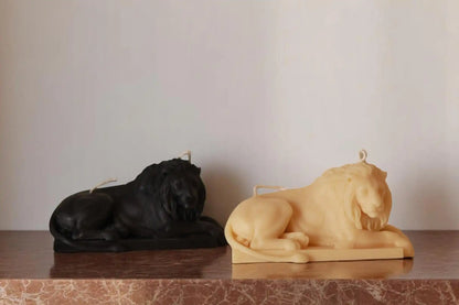 Medium Lion Candle 3x5.5 inches