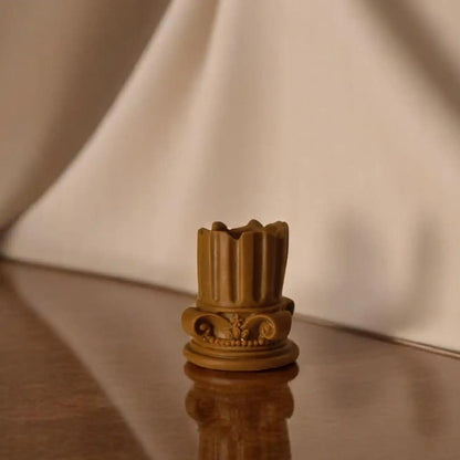 Greek Column Candle 3x2.5 inches