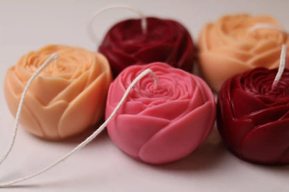 Flower Candle 2x3 inches