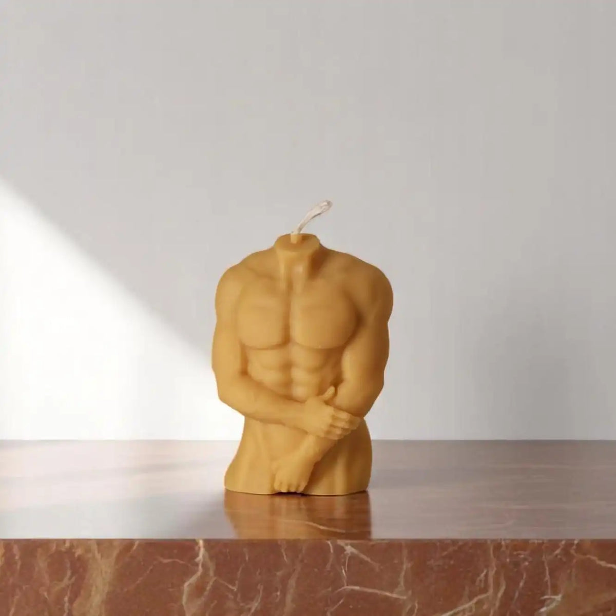 Male Figure Candle 3.5x2.5 inches
