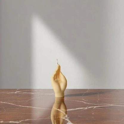 Woman's Hand Candle 4.5x2 inches