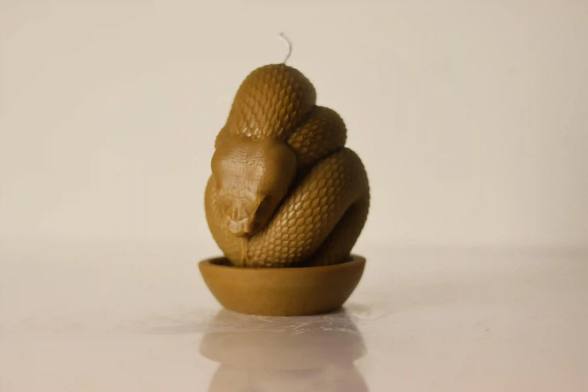 Python Candle 4.5x3 inches