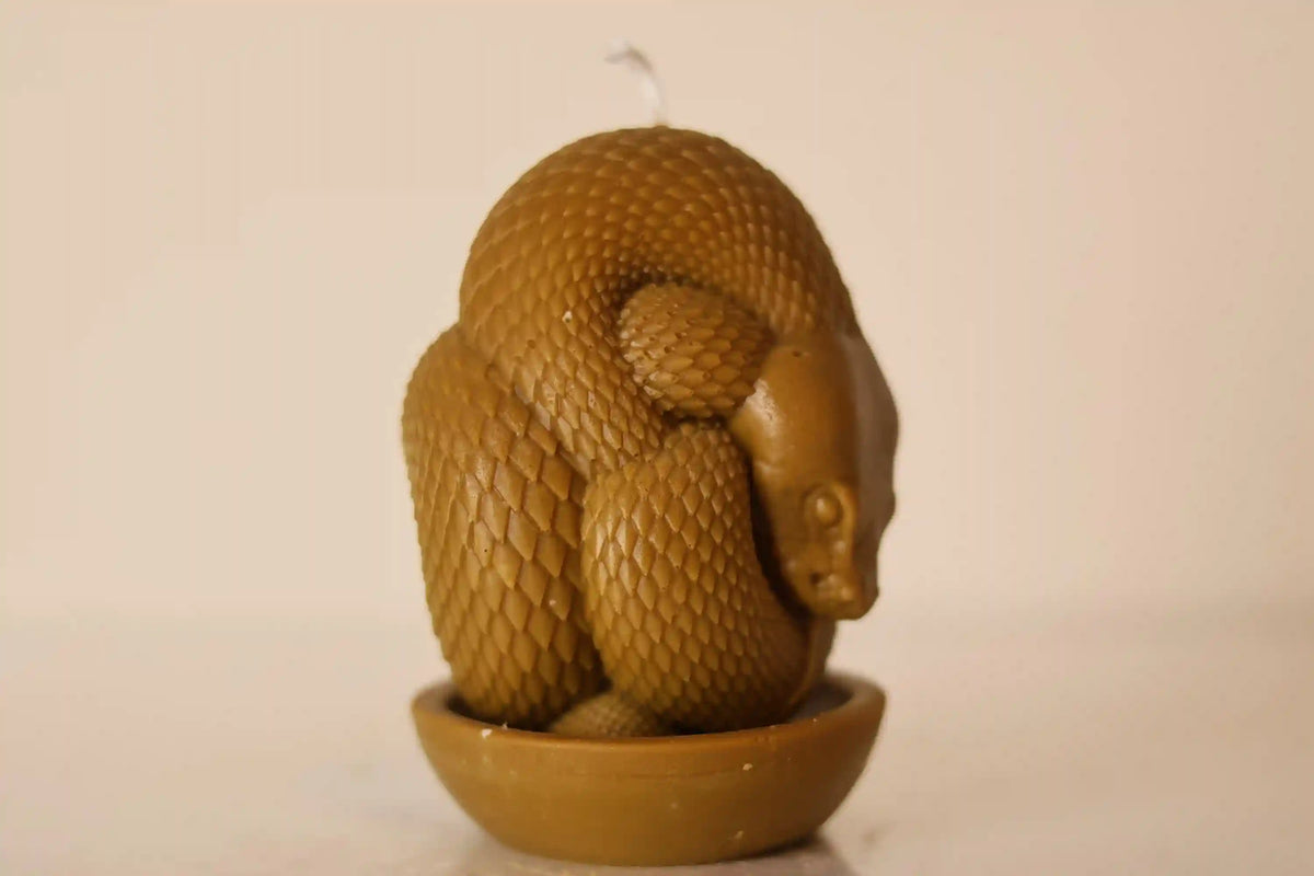Python Candle 4.5x3 inches