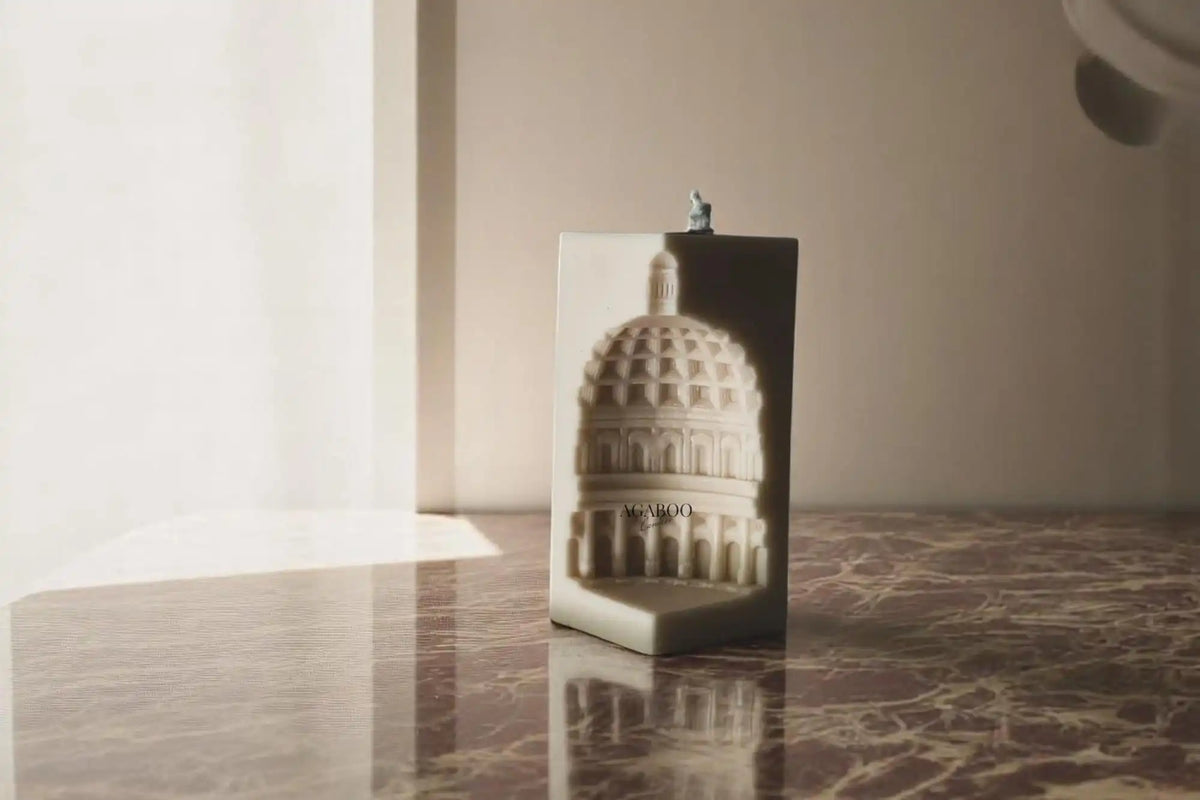 Nordic Capitol Candle 5x3 inches
