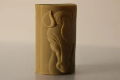 Half Horse Candle 4.5x3 inches