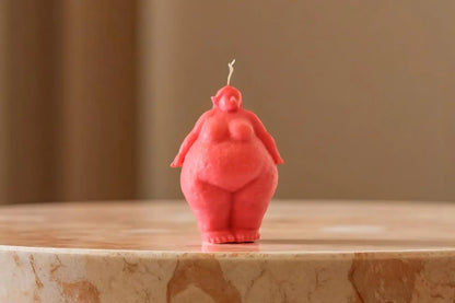 Sensual Woman Candle 4x2.5 inches