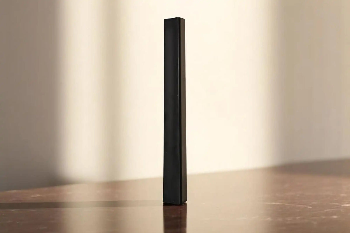 Modern Geometric Taper Candle 8.5x1.25 inches