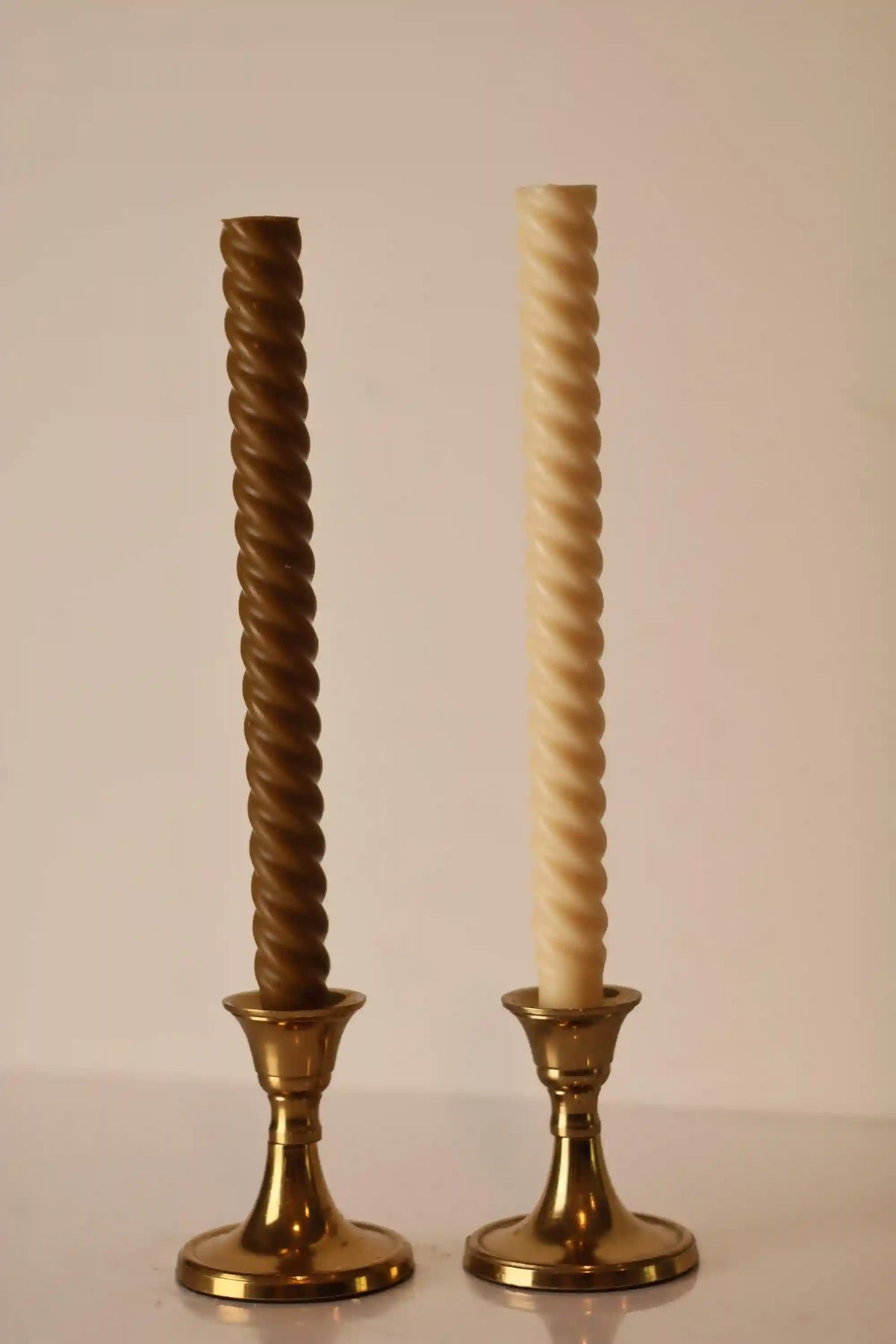 Swirl Taper Candle 10x3/4 inches