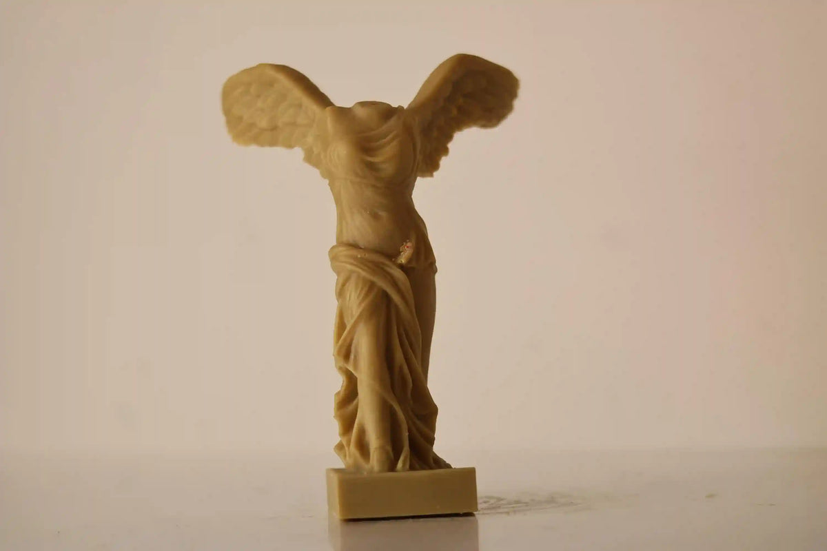Winged Victory Candle 7x2 inches