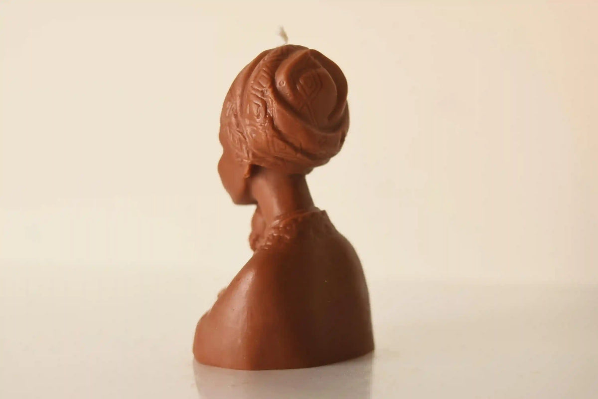 Afro Mother Candle 6x2.75 inches