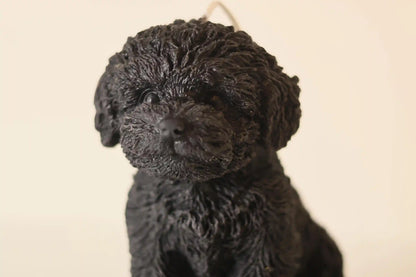 Dog Candle 5.5x6 inches
