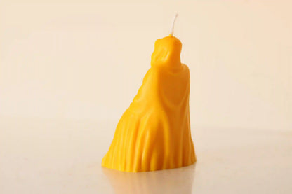 Faceless Death Candle 4.5x2.5 inches